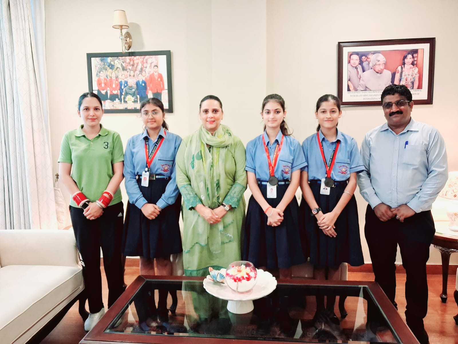 Doaba Public Senior Secondary School Parowal won Bronze Medal in CBSE Cluster-18 Badminton Tournament